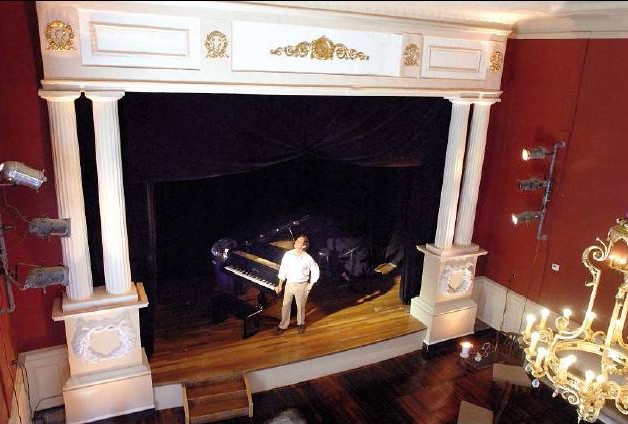 PHOTO OF Lyric Hall Theatre and owner John Cavaliere