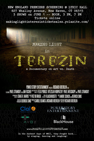 MAKING LIGHT IN TEREZIN, A documentary film