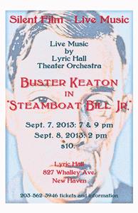 Lyric Hall Theater Orchestra Presents "Steamboat Bill Jr."