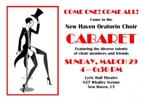 New Haven Oratorio Choir Cabaret