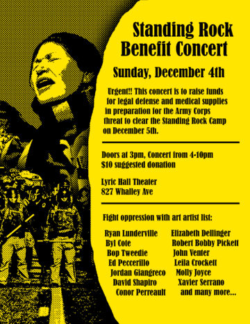 Standing Rock Benefit Concert