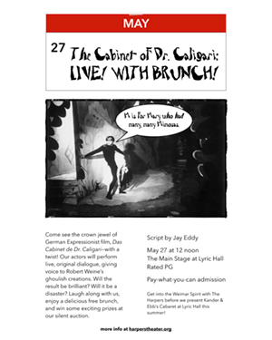 The Cabinet of Dr Caligari 