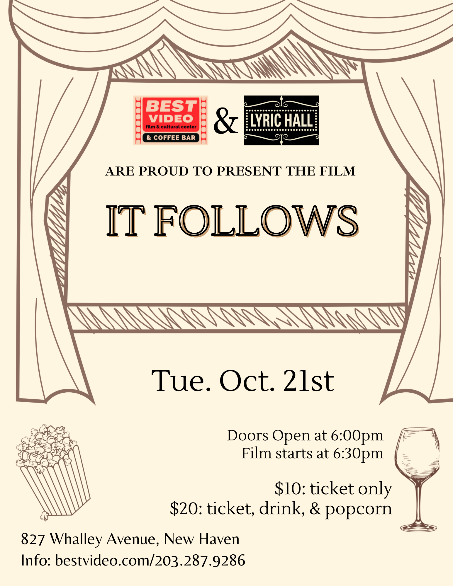 Screening @ Lyric Hall: It Follows